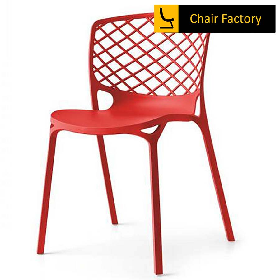 Venecy Red Cafe Chair